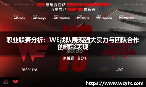 职业联赛分析：WE战队展现强大实力与团队合作的精彩表现